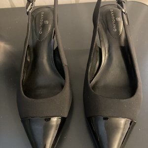 Womens Shoe, Bandolino, Sling-back, Black Size 6.5 M